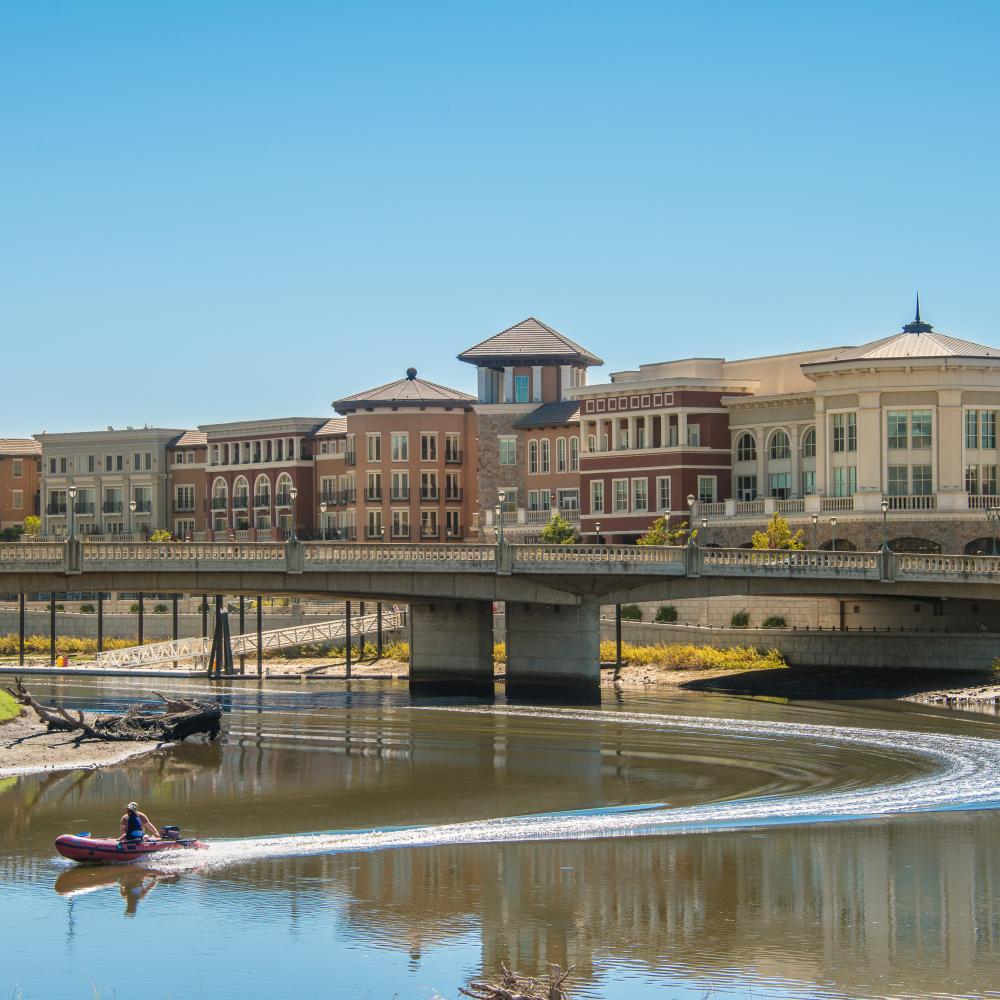 Napa River and Downtown Napa