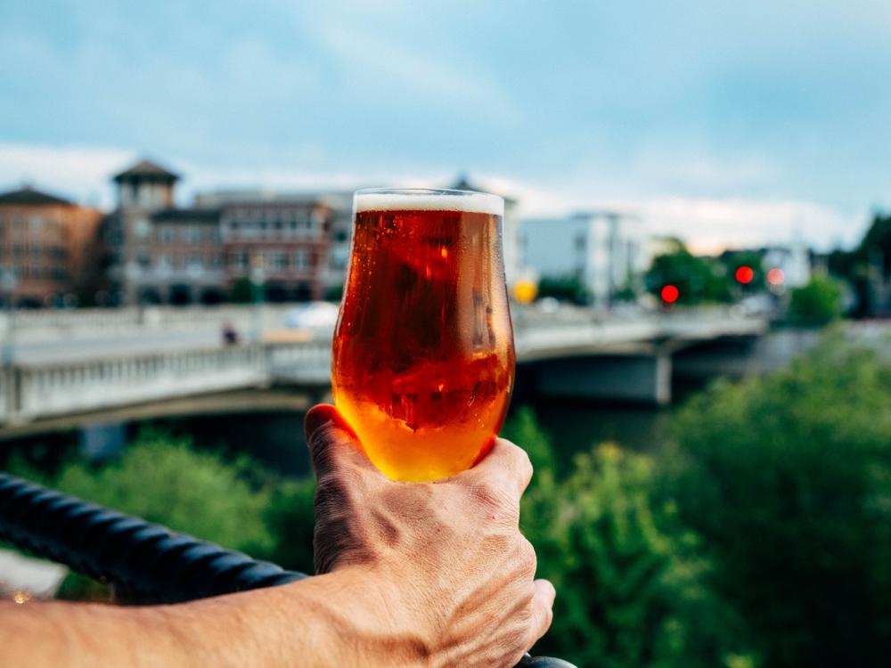 Beer tasting in Napa Valley