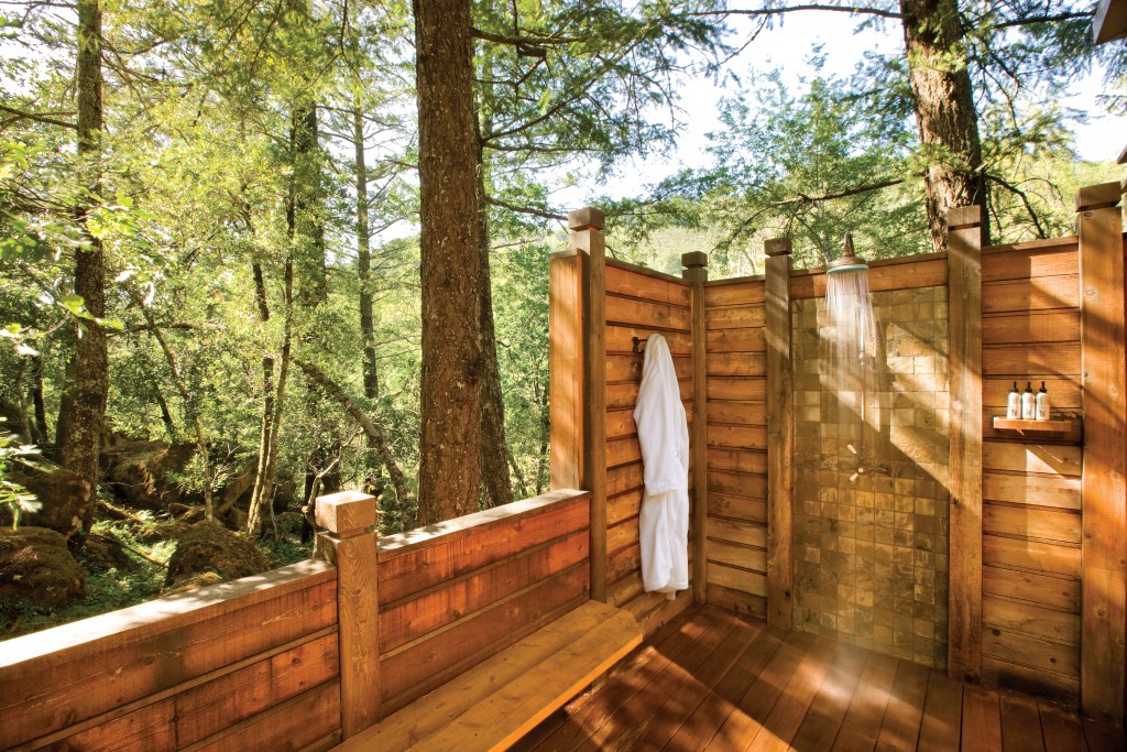 Calistoga Ranch Shower