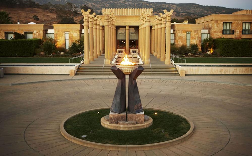 Darioush Winery blends Persian and French architecture styles to create this one-of-a-kind grand entrance.