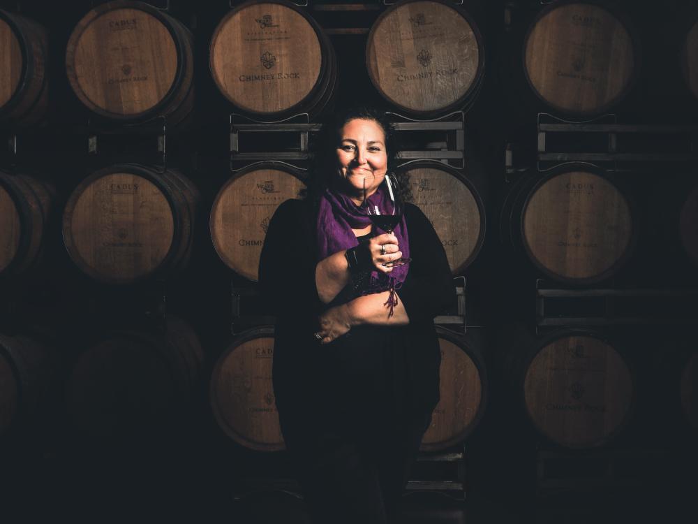 Elizabeth Vianna of Chimney Rock Winery