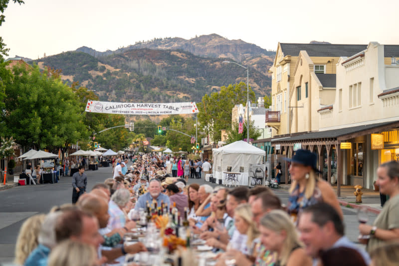 Calistoga Harvest Table