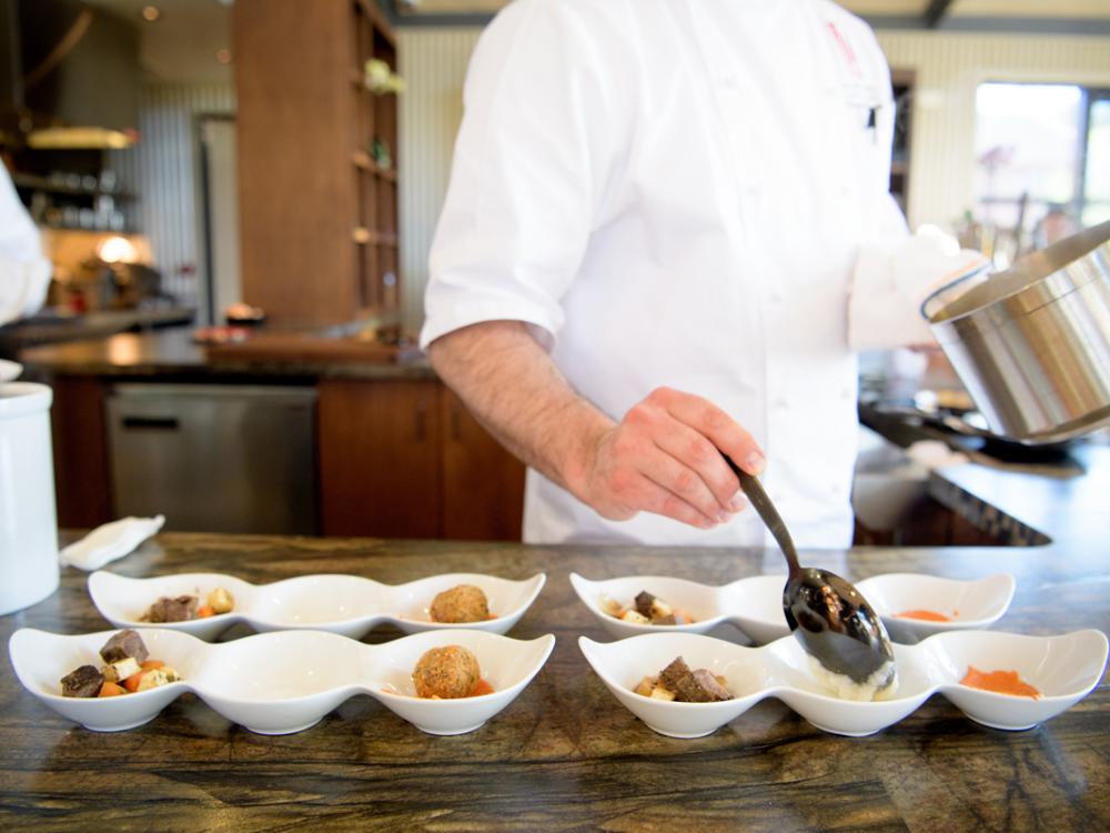 Napa Valley Chef Preparing Food