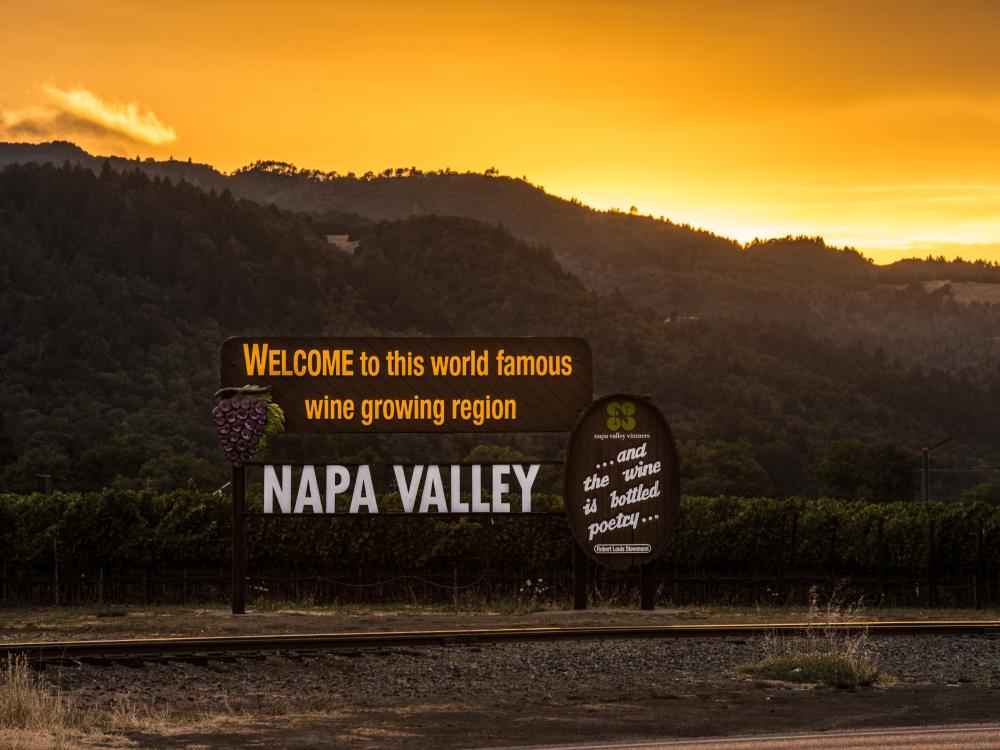 Napa Valley Sign