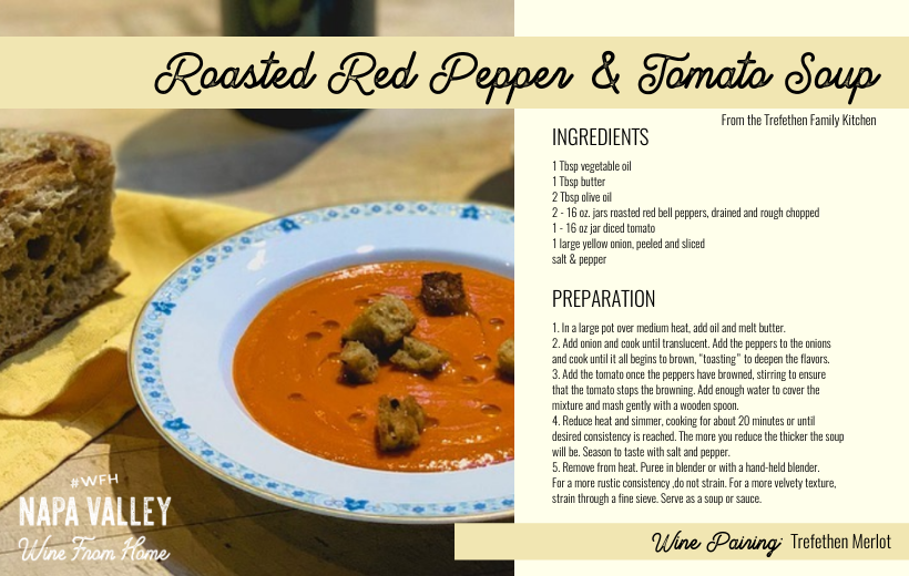 Recipe Card - Red Pepper Soup