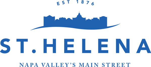 St. Helena logo blue