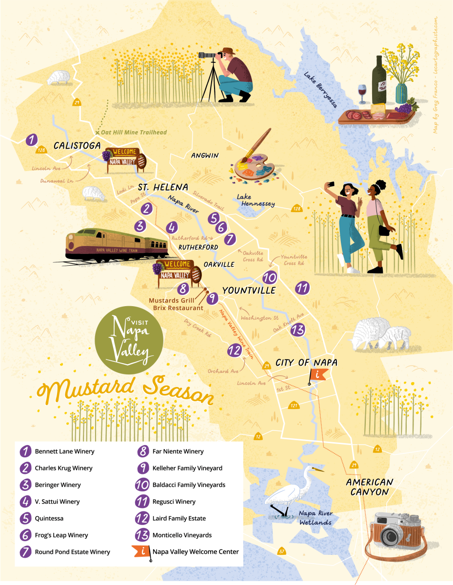 Napa Valley Mustard Map QR Flyer 2025 V2 (Image)